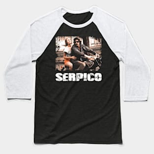 Serpicos Stash Exclusive Movie-Inspired Tees, Perfect for Fans of Undercover Intrigue Baseball T-Shirt